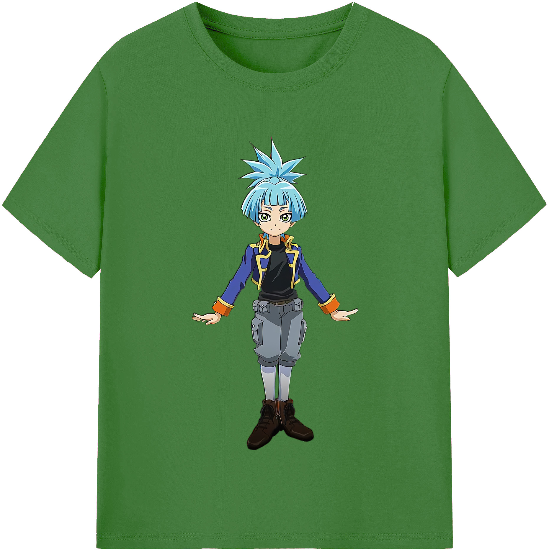 （画像用） 遊☆戯☆王 Yu-Gi-Oh! レディースカジュアルプリントTシャツ（綿100％）